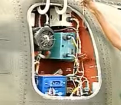 aircraft electrical access panel