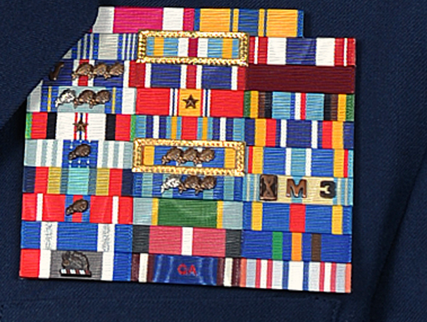 Georgia Air National Guard Ribbon Rack