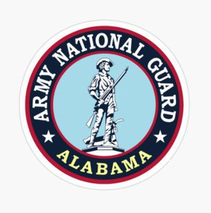 Alabama Army National Guard Sticker