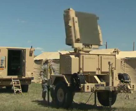 U.S. Army tactical RADAR deployed