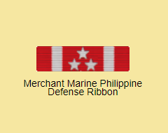 Merchant Marine Philippine Defense Ribbon