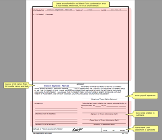 DA Form 2823, Sworn Statement, Page 3