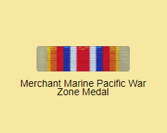 Merchant Marine Pacific War Zone Medal