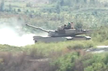 Bradley Fighting Vehicle in the field