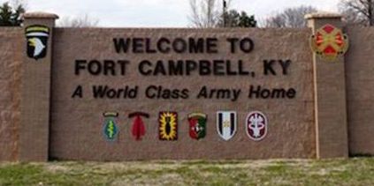 Fort Campbell main gate