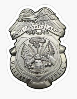 U.S. Army Law Enforcement Badge