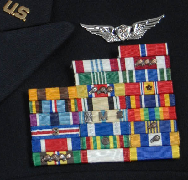 Picture of Indiana National Guard Military Ribbons