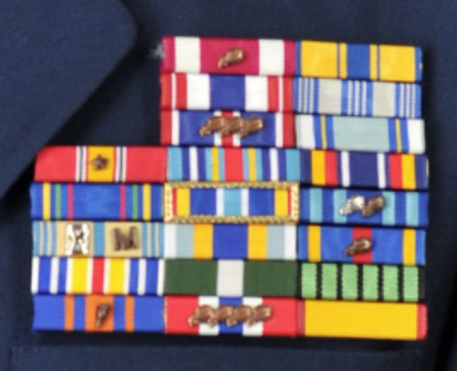 Picture of Iowa Air National Guard Ribbons