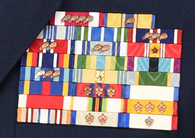 Louisiana Air National Guard ribbons