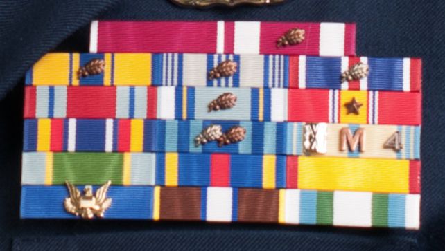 Picture of Massachusetts Air National Guard Medals