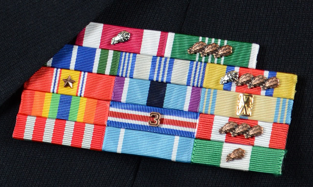 Ohio and Minnesota National Guard Ribbons