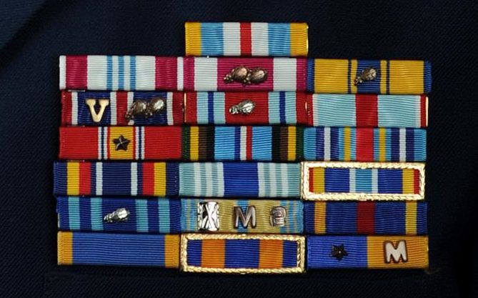 Oregon Air National Guard ribbons