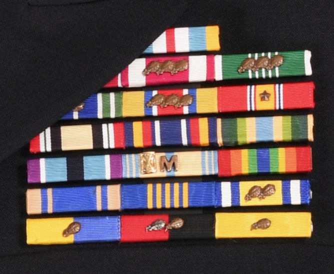 West Virginia ARNG Military Ribbons